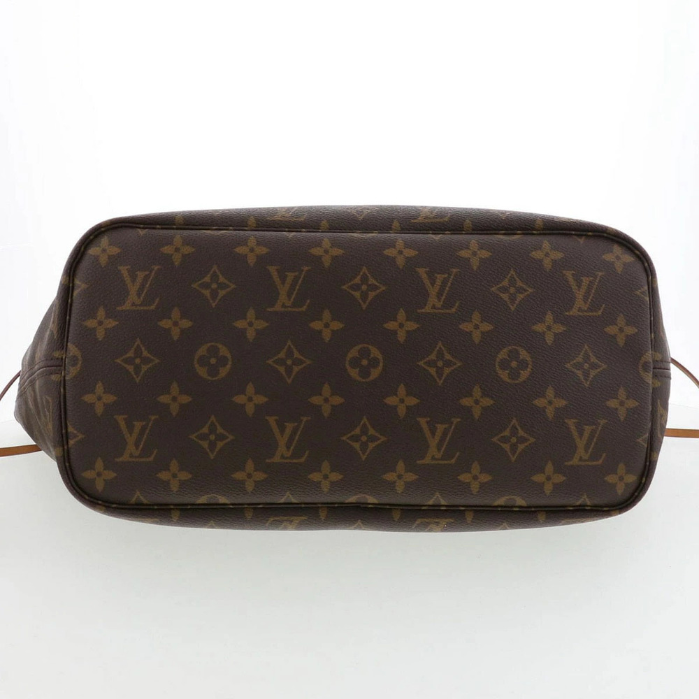 LOUIS VUITTON Monogram Neverfull Tote Bag Brown - Picture 5 of 6